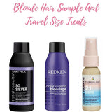 Blonde Hair Sample and Travel Size Treats