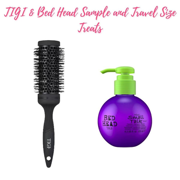 TIGI & Bed Head Sample and Travel Size Treats